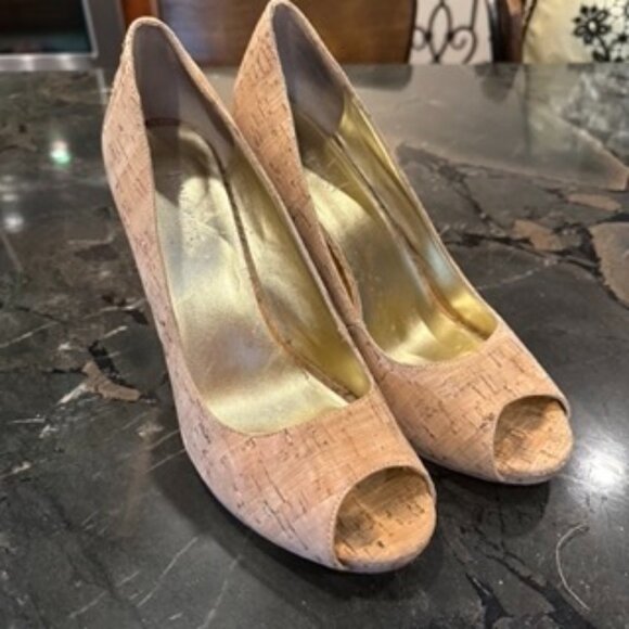 Nine West Cork Peep Toe Pumps - Picture 1 of 6